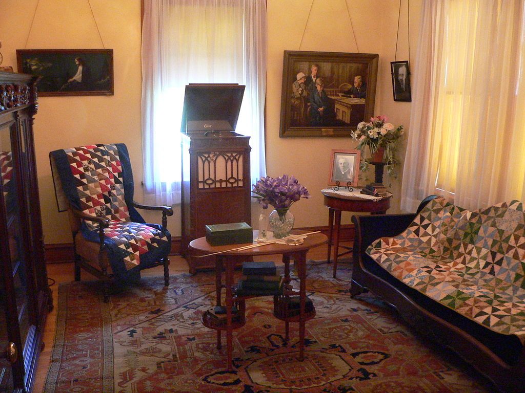 Living room at Father Flanagan's Historic House