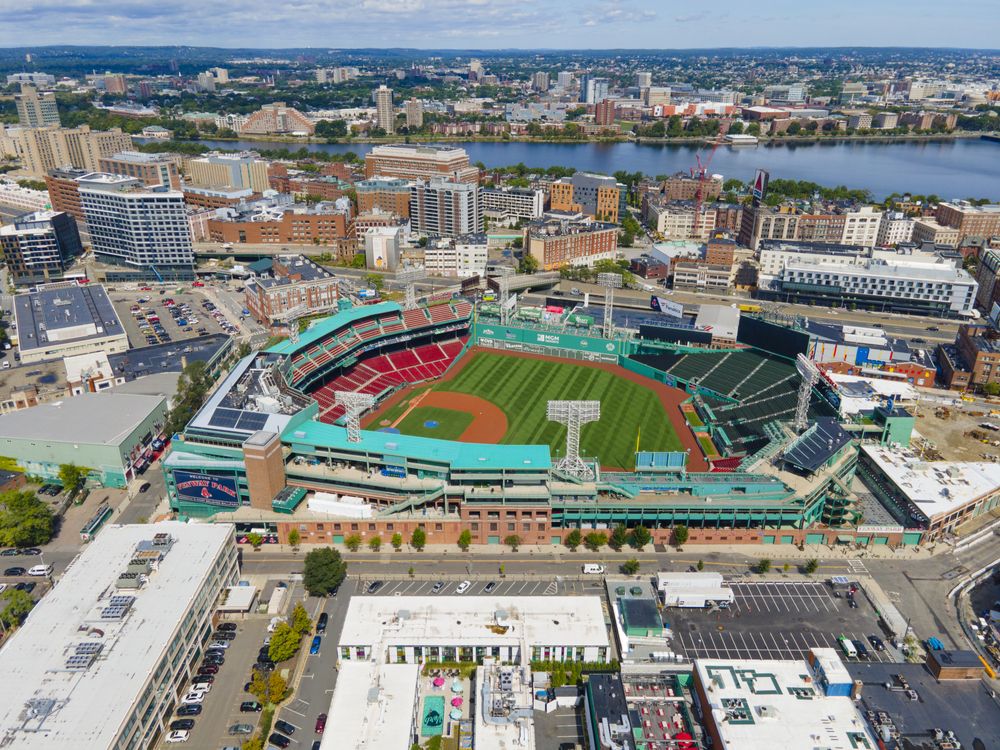 Bird's eye view of Fenway Park Tour
