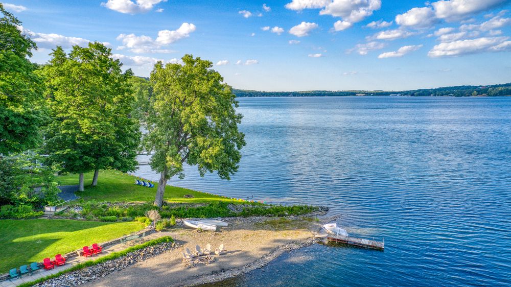 Keuka lake at Finger Lakes region