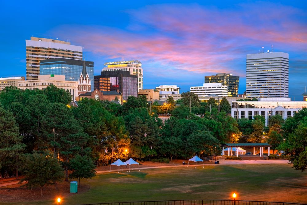 View from the Finlay Park