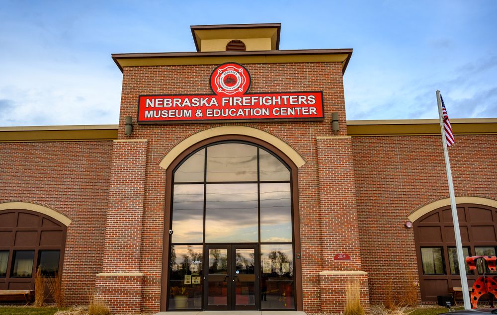 Exterior of Nebraska Firefighters Museum