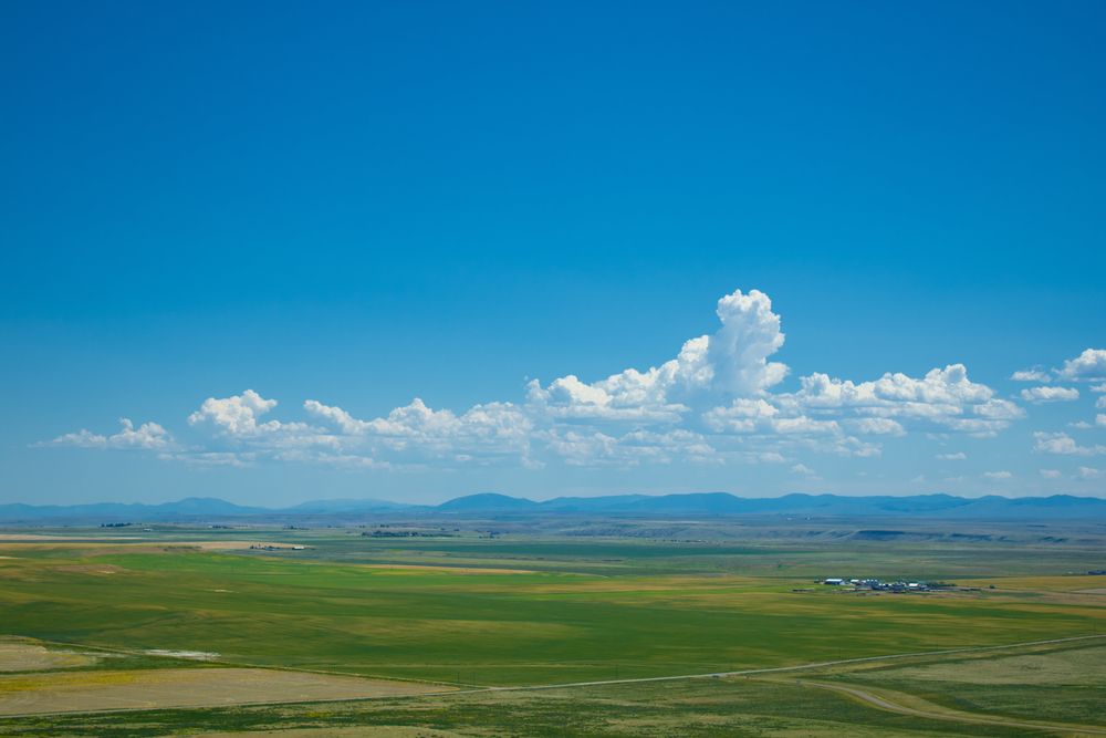 View of First Peoples Buffalo Jump State Park