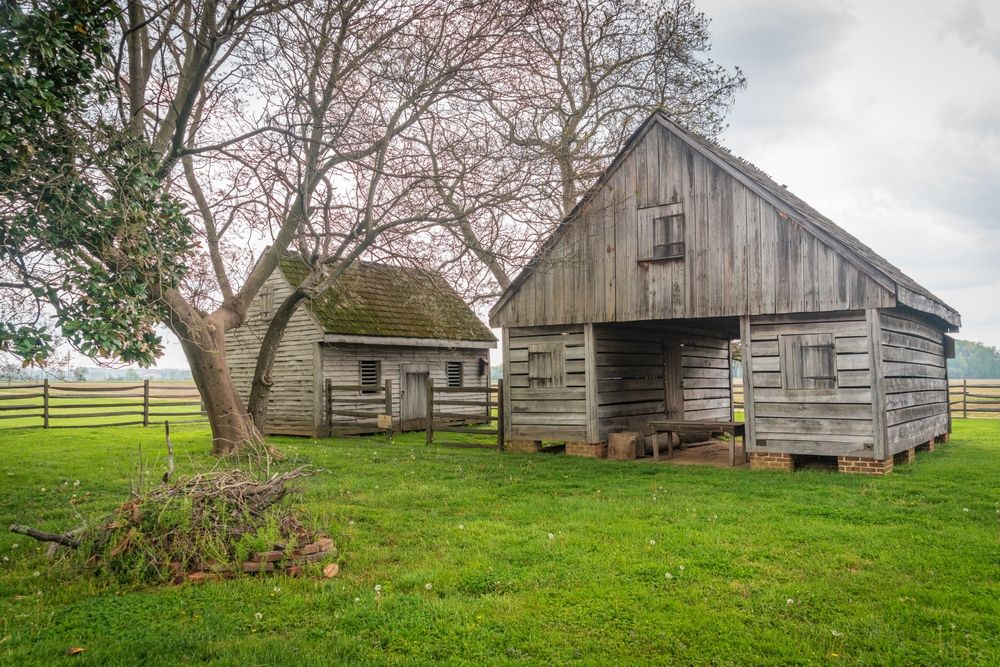 Cabin at First State National Historical Park