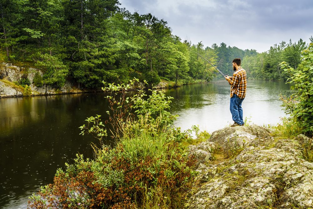 Fishing at Upper Michigan