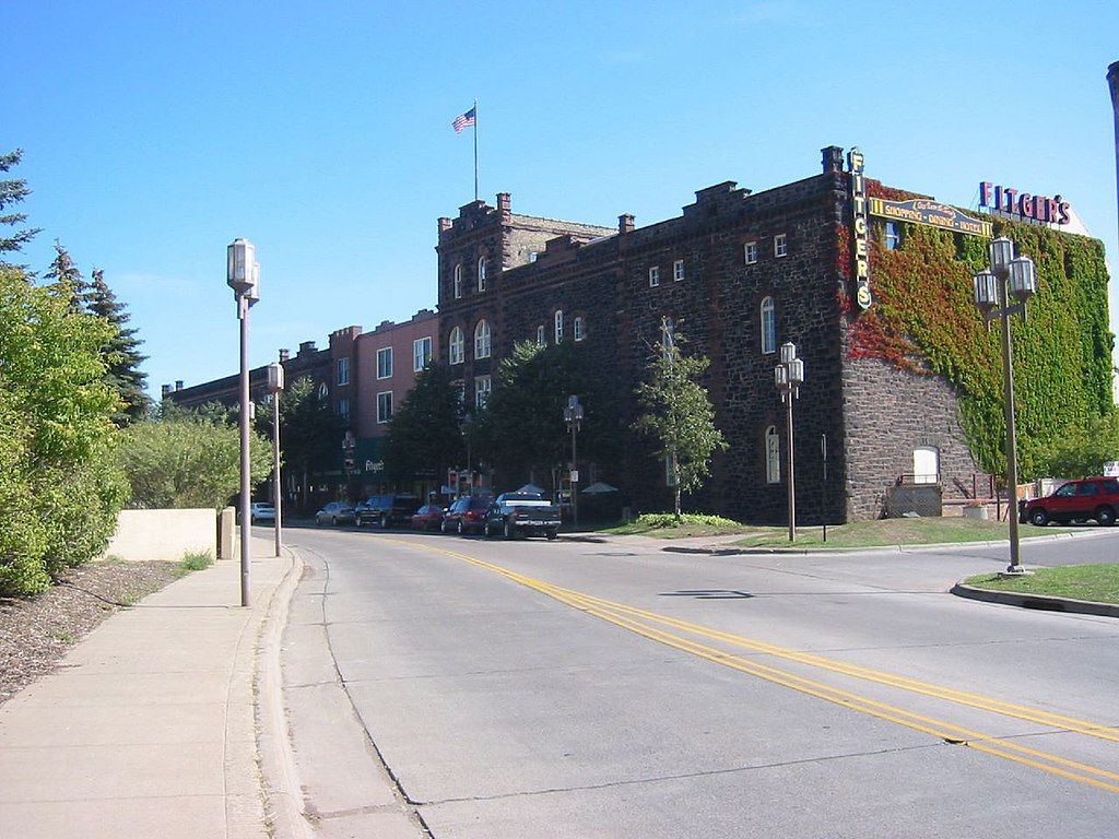 Exterior view of Fitger's Brewhouse Brewery