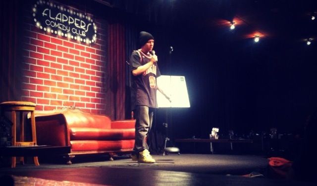 Performance at Flappers Comedy Club