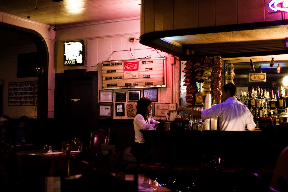 Interior of Fleur de Lis Pizza in Baton Rouge