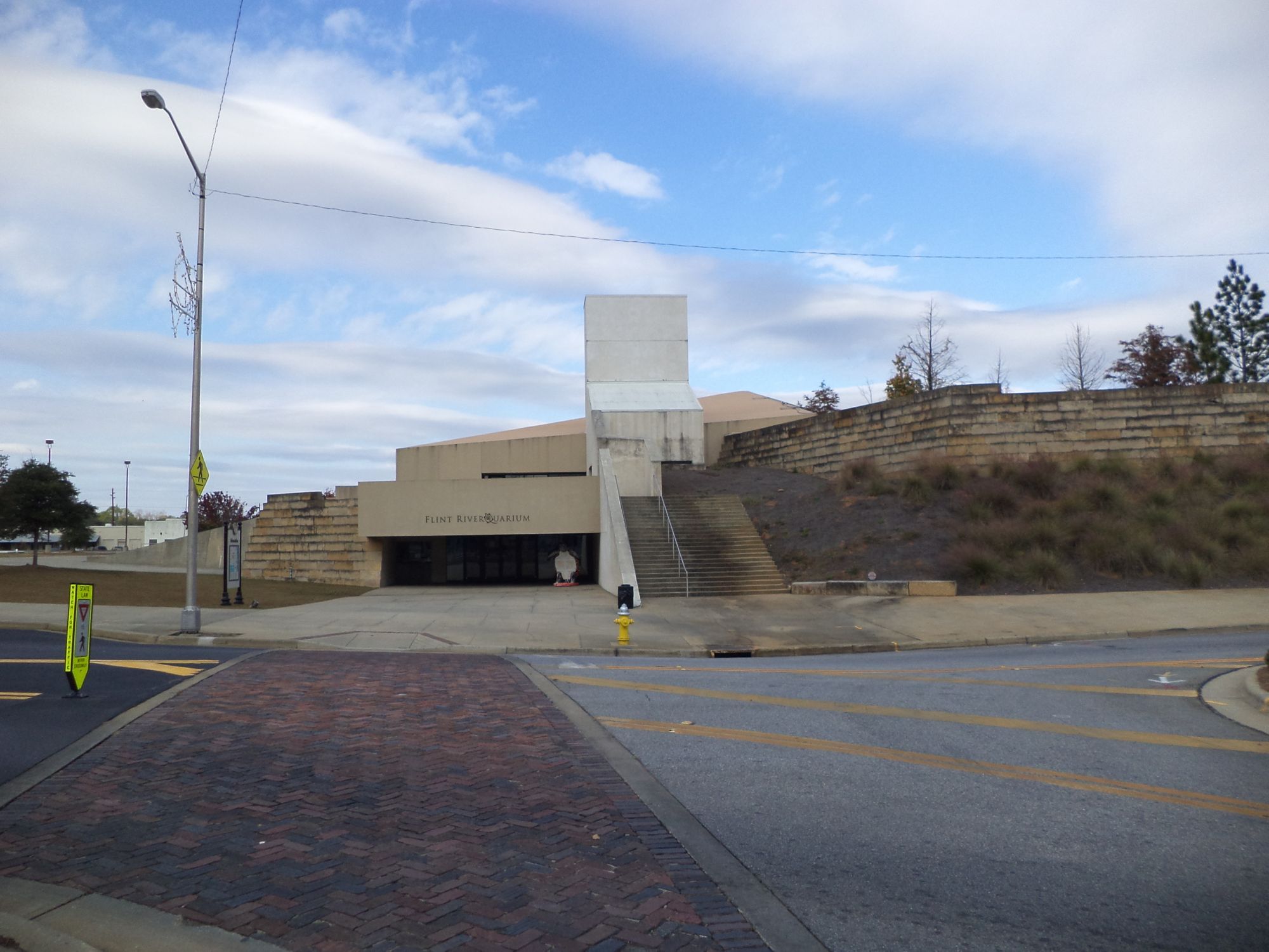 Exterior of Flint RiverQuarium