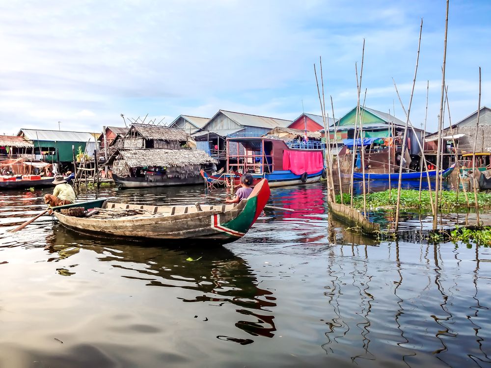 Floating Villages in Tonlé Sap Lake