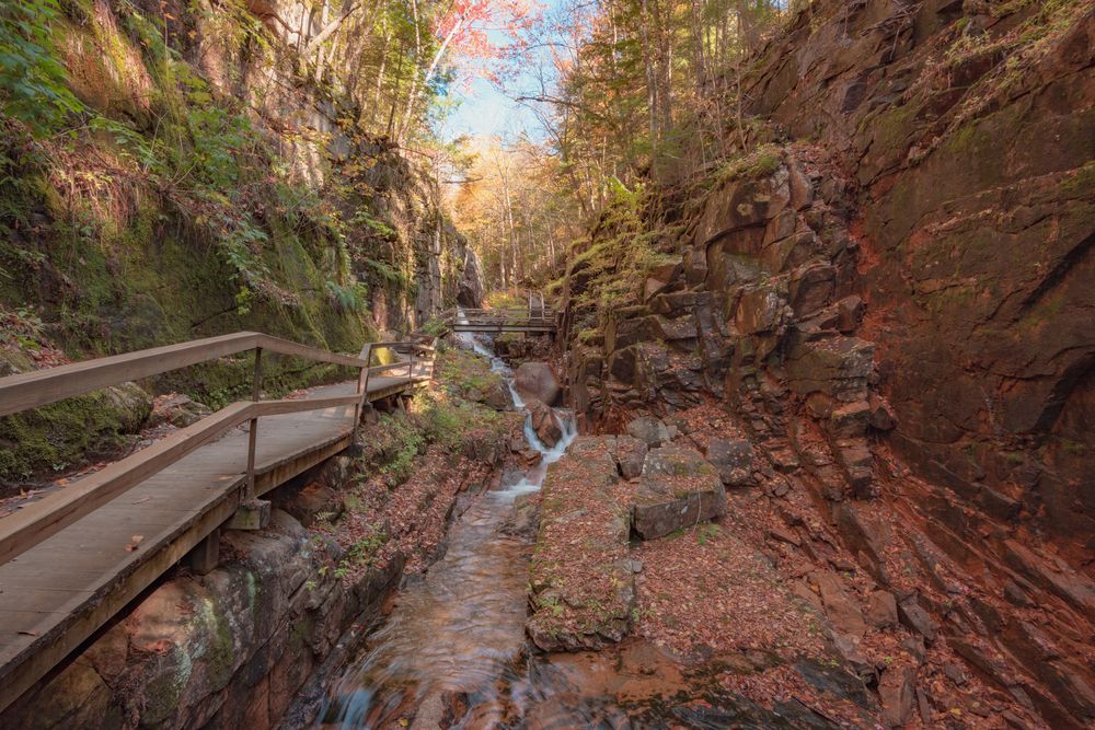 Flume Gorge in Lincoln, NH