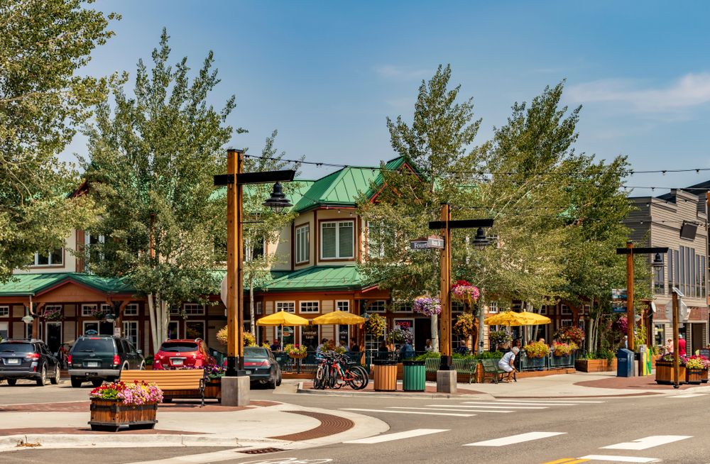 Main street in Frisco