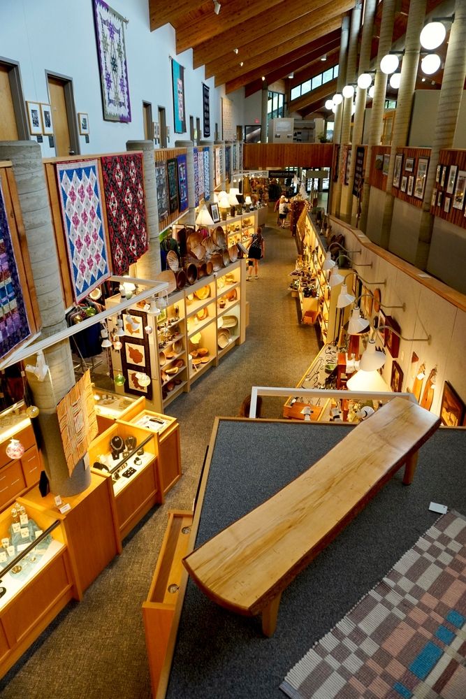 View Appalachian Arts and Crafts at Folk Arts Center in Asheville, NC