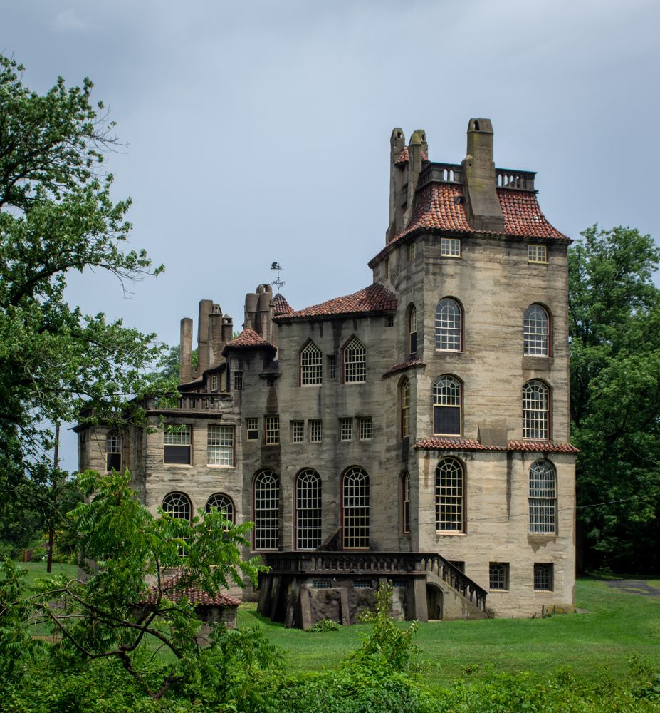 Exterior of the Fonthill Castle