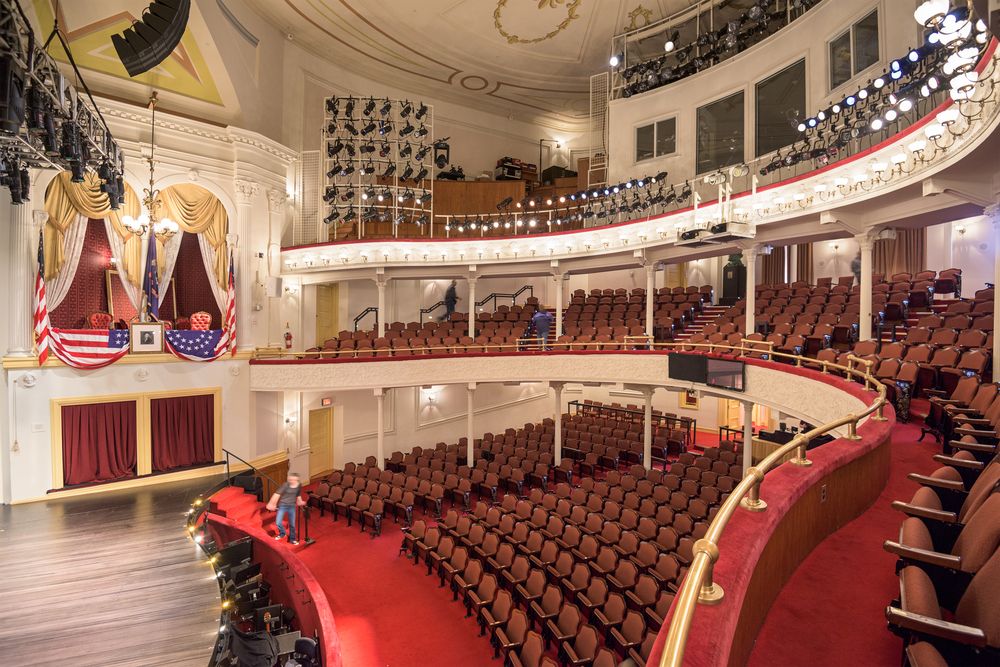 Interior view of the Ford's Theatre
