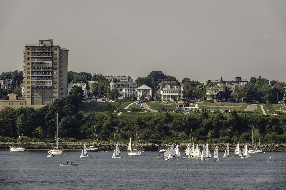 View of Fort Allen Park