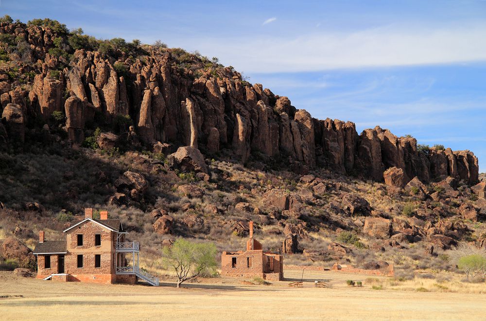 Landscape of the Fort Davis National Historic Site
