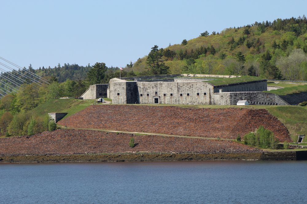 Far view of Fort Knox
