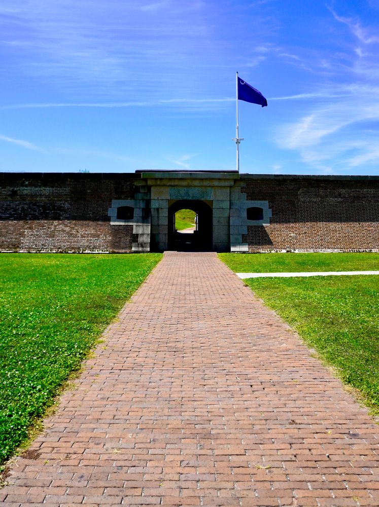 Entrance to Fort Moultrie