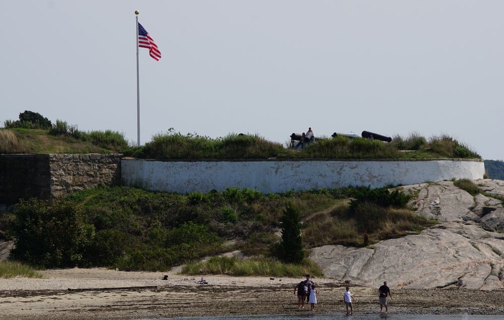 Exterior view of the Fort Phoenix State Reservation