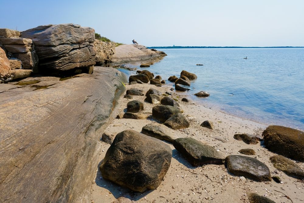 Shoreline at Fort Phoenix State Reservation