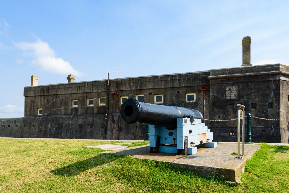 Cannon at Fort Scratchley
