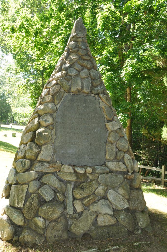 Memorial at Fort Shantok