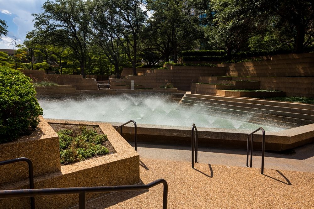 Fountain at Fort Worth Water Gardens