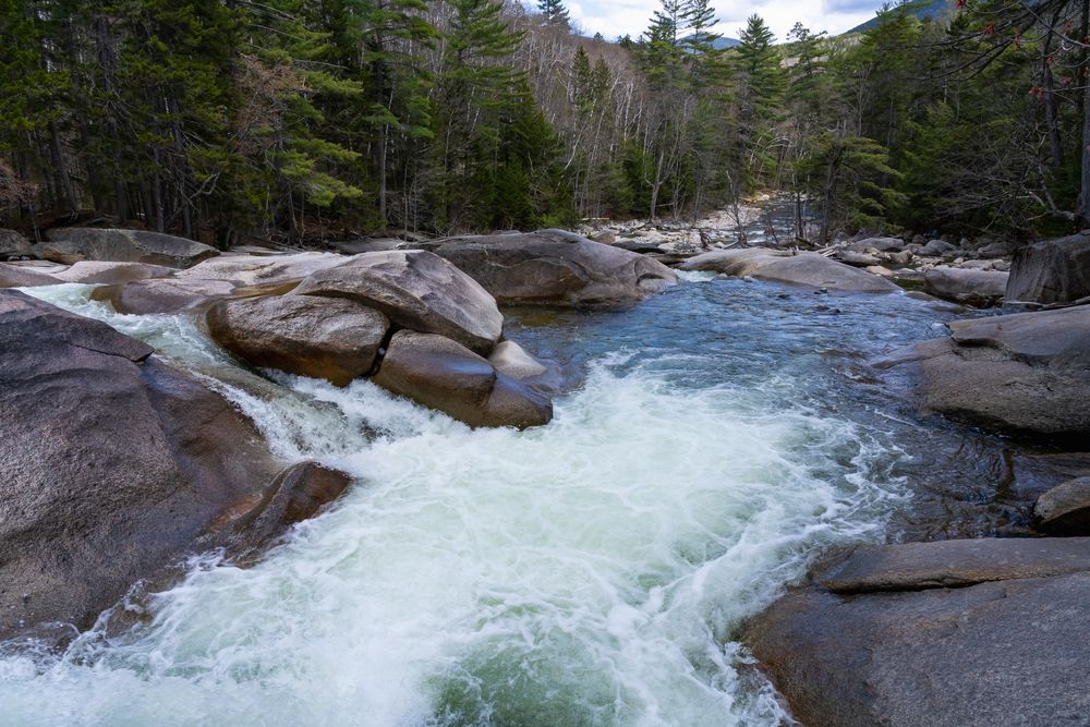 View of Franconia Falls