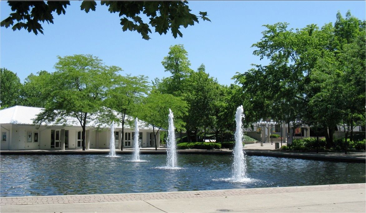 Fountain at the Fraze Pavilion