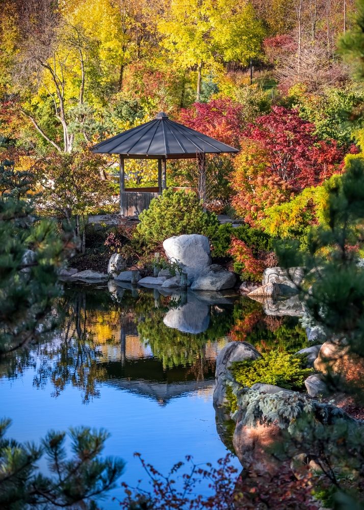 Beautiful view of Frederik Meijer Gardens & Sculpture Park