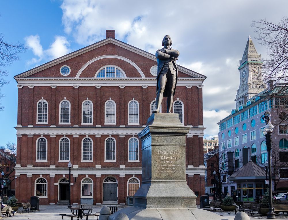 Statue at Freedom Trail Walk