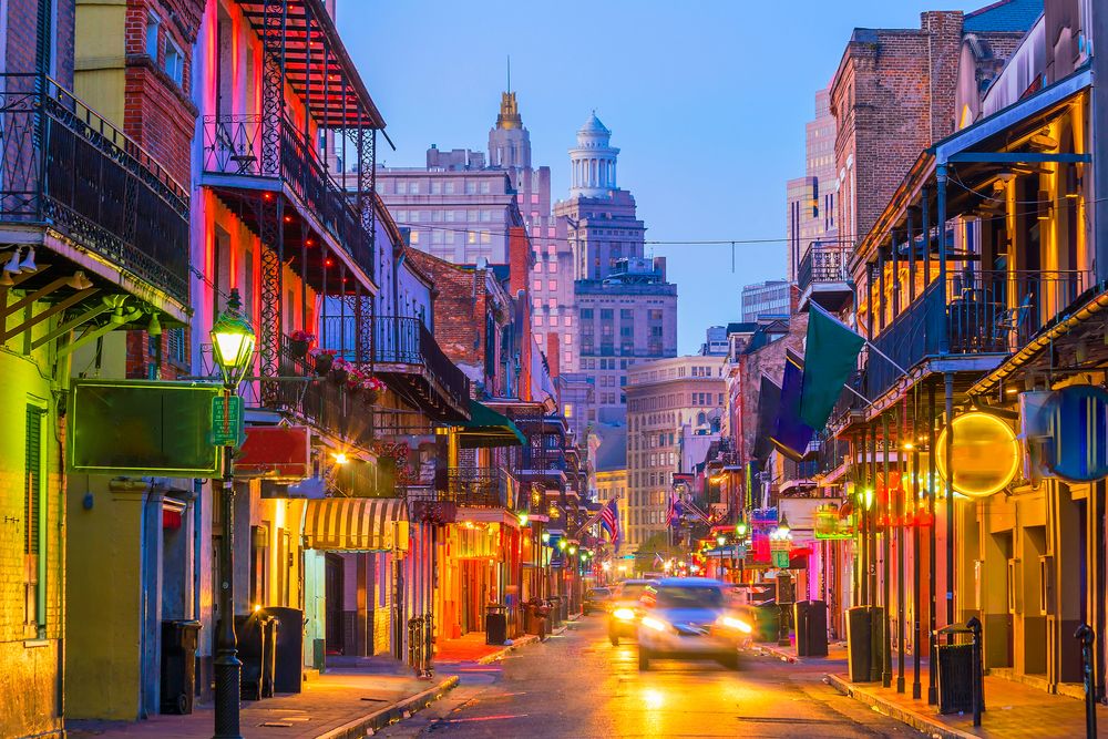 French Quarter in New Orleans