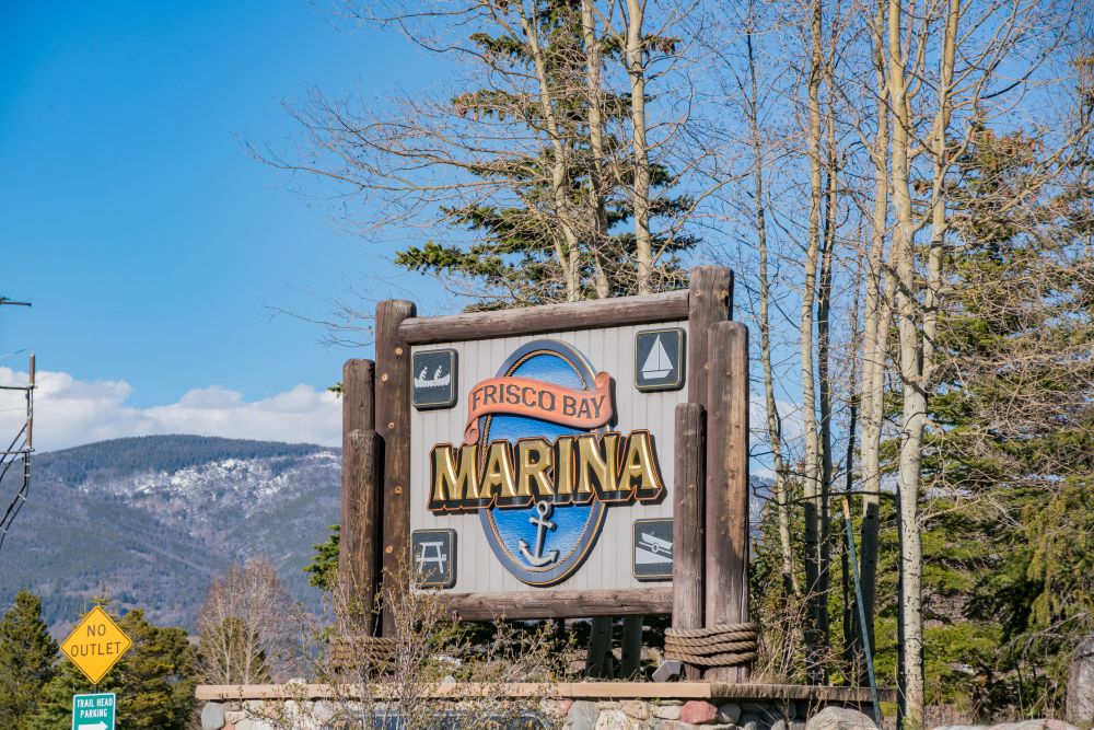 Entrance to Frisco Bay Marina