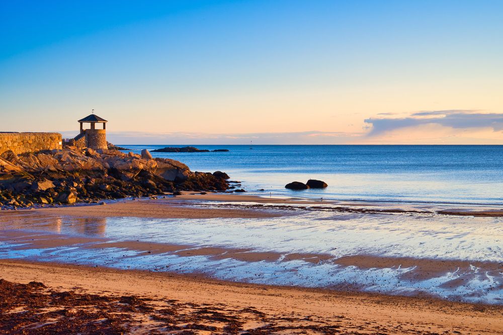 Front Beach during sunset