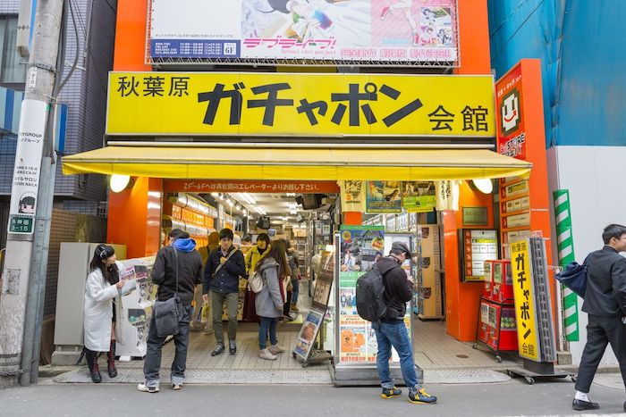 Gachapon halls