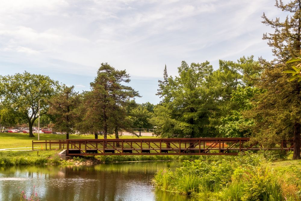 Daytime view of Gage Park Topeka