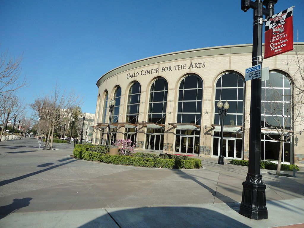 Exterior view of Gallo Center for the Arts