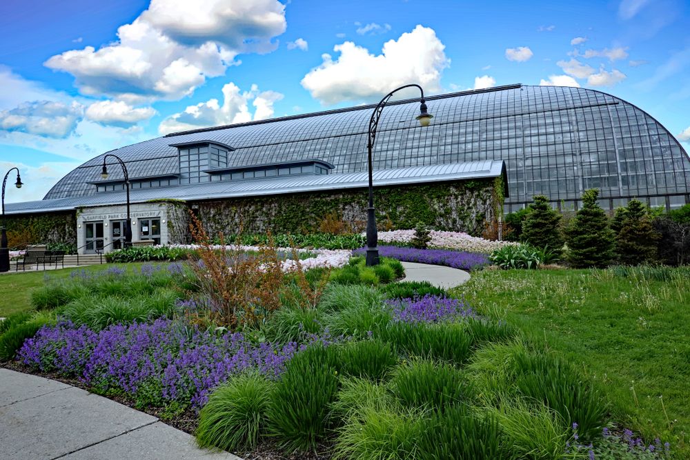 View of Garfield Park Conservatory