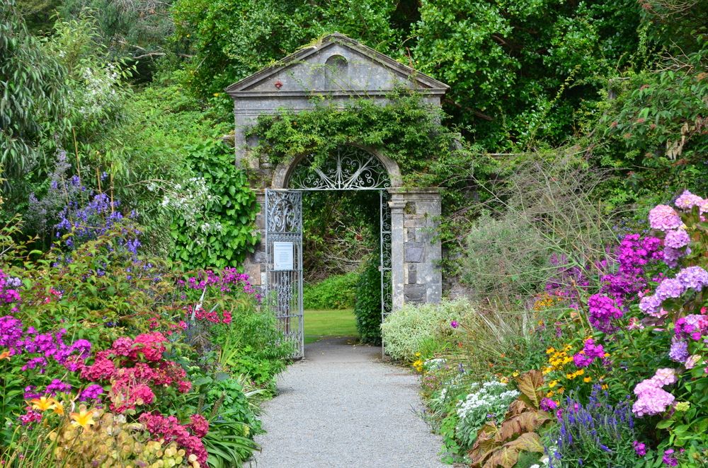 Garden in Garnish island