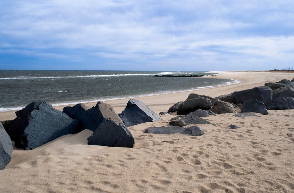 Beach at the Gateway National Recreation Area
