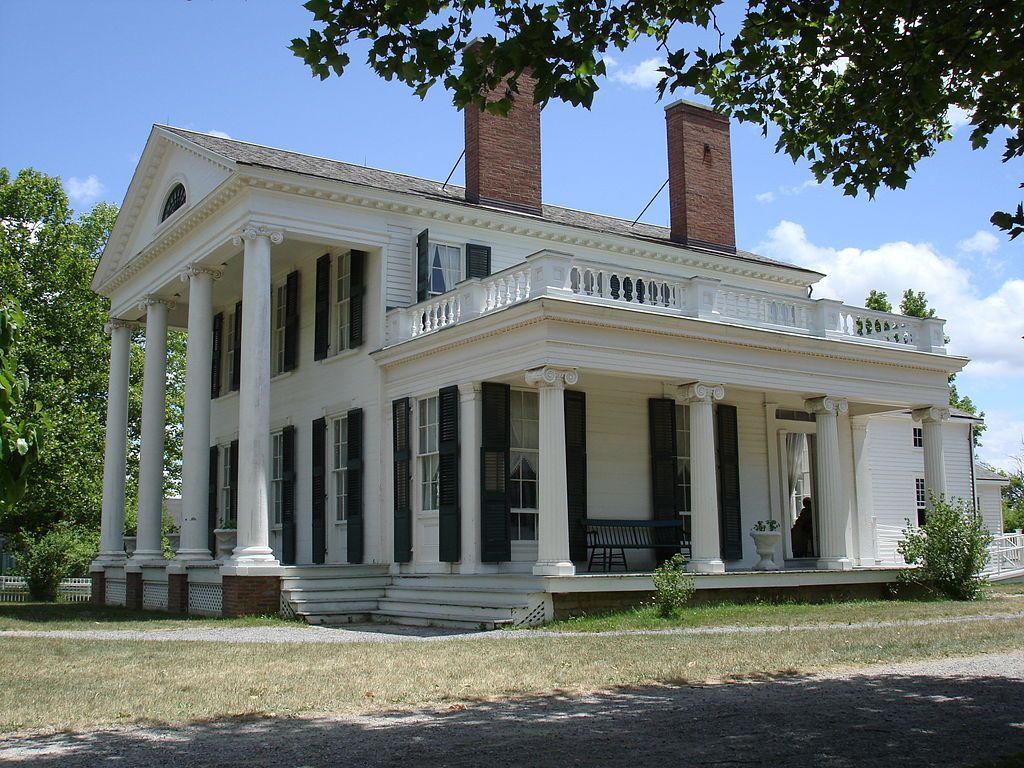 View of the Genesee Country Village & Museum