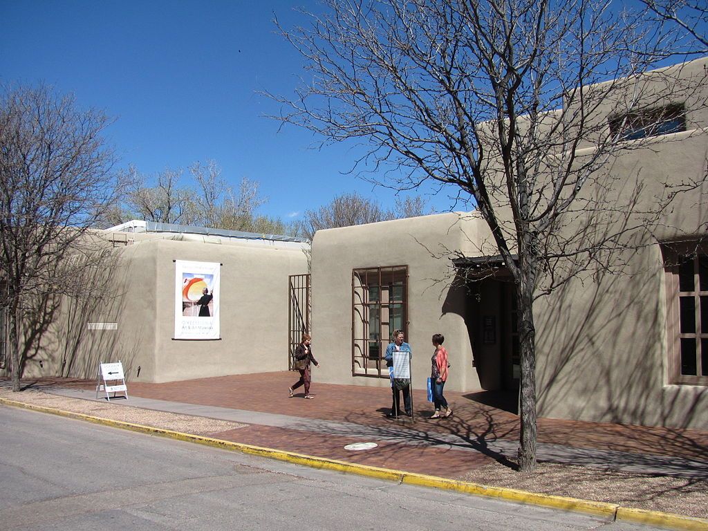 Front view of Georgia O’Keeffe Museum