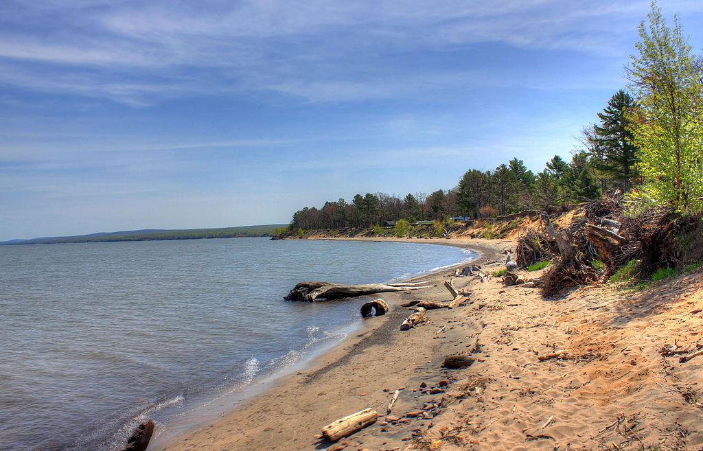 The waters of McLain State Park