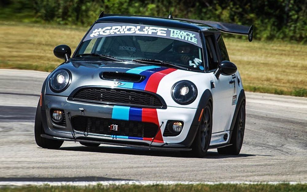 Racing car at Gingerman Raceway