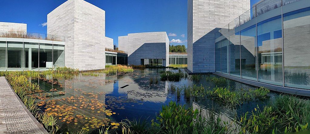 Scenic View of Glenstone Museum in Potomac, Maryland