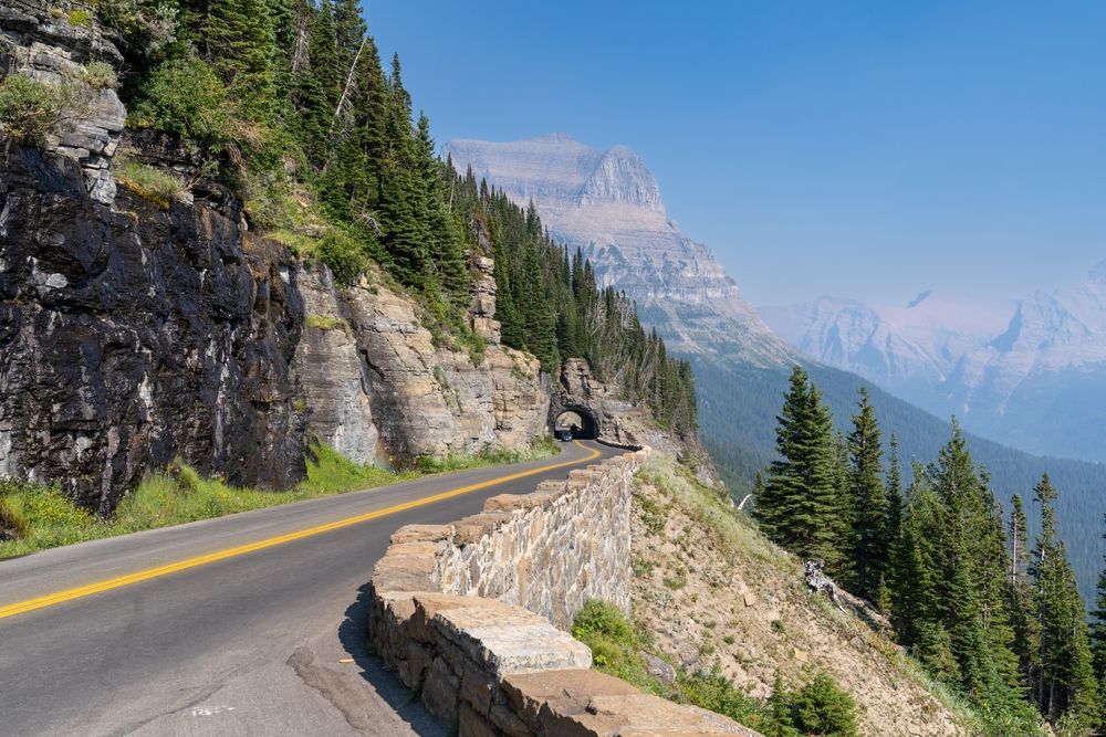 Going-to-the-Sun Road in Montana
