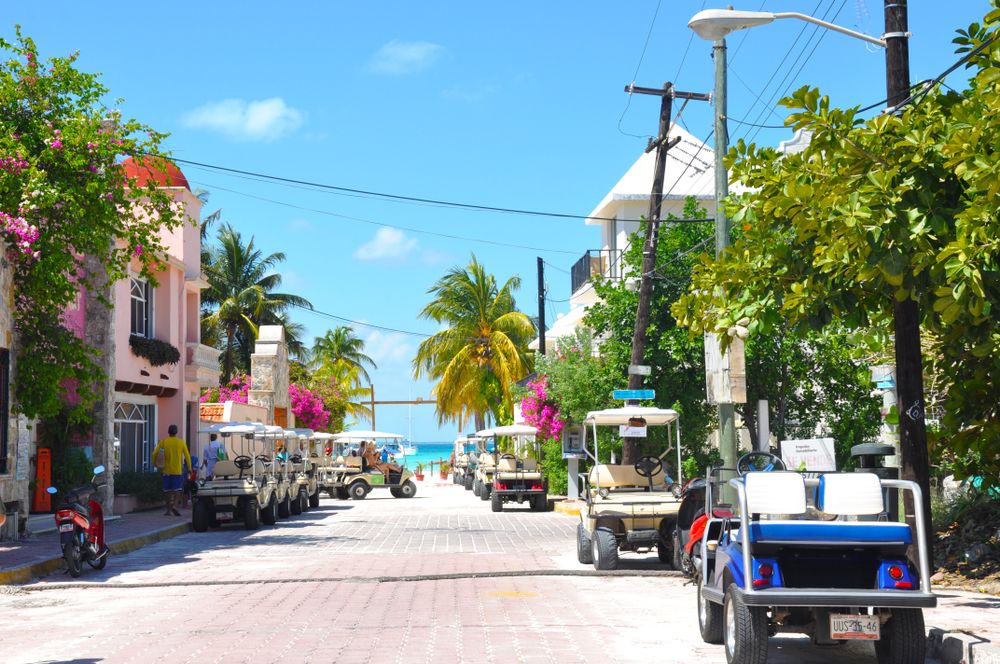 Golf Carts in Isla Mujeres