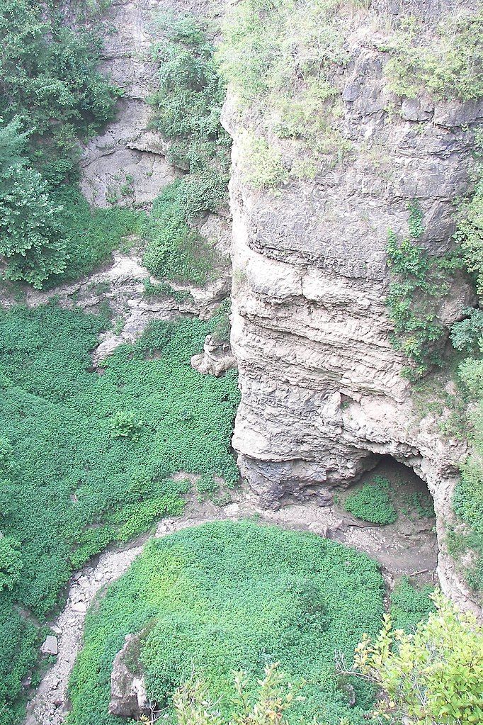 Cave at Grand Gulf State Park