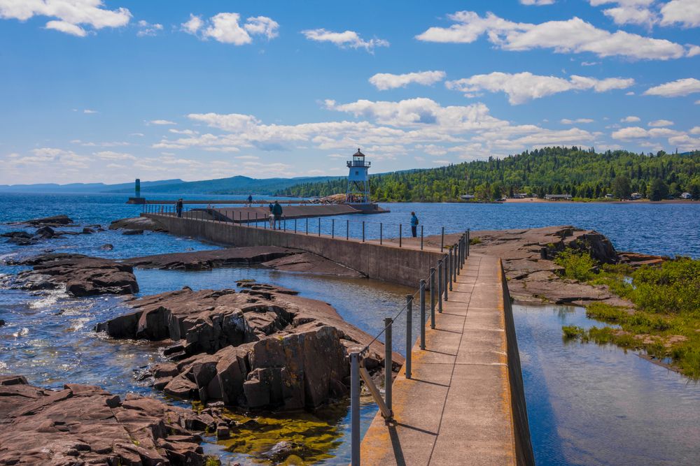 Path leading to Grand Marais Light