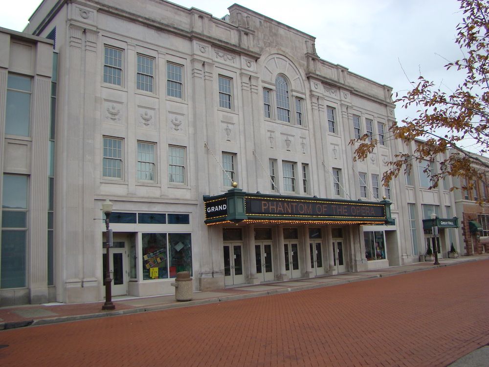 Front view of The Grand Theatre